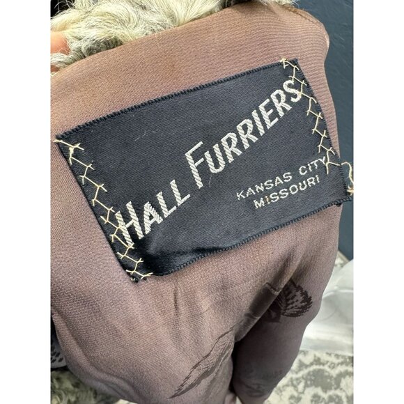 Vintage Hall Furriers Persian Lamb Fur Coat - Picture 8 of 8